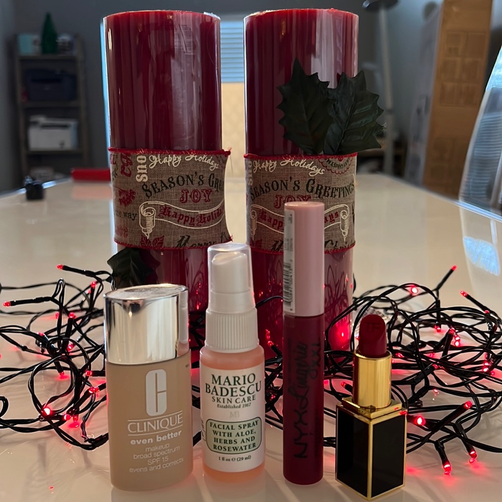 TOMFORD and NYX lipsticks